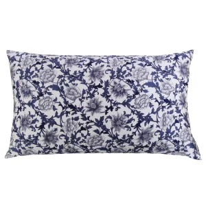 19 funda de almohada de seda de mamá de mamá con cremallera escondida con calma floral y fundas de almohada de seda